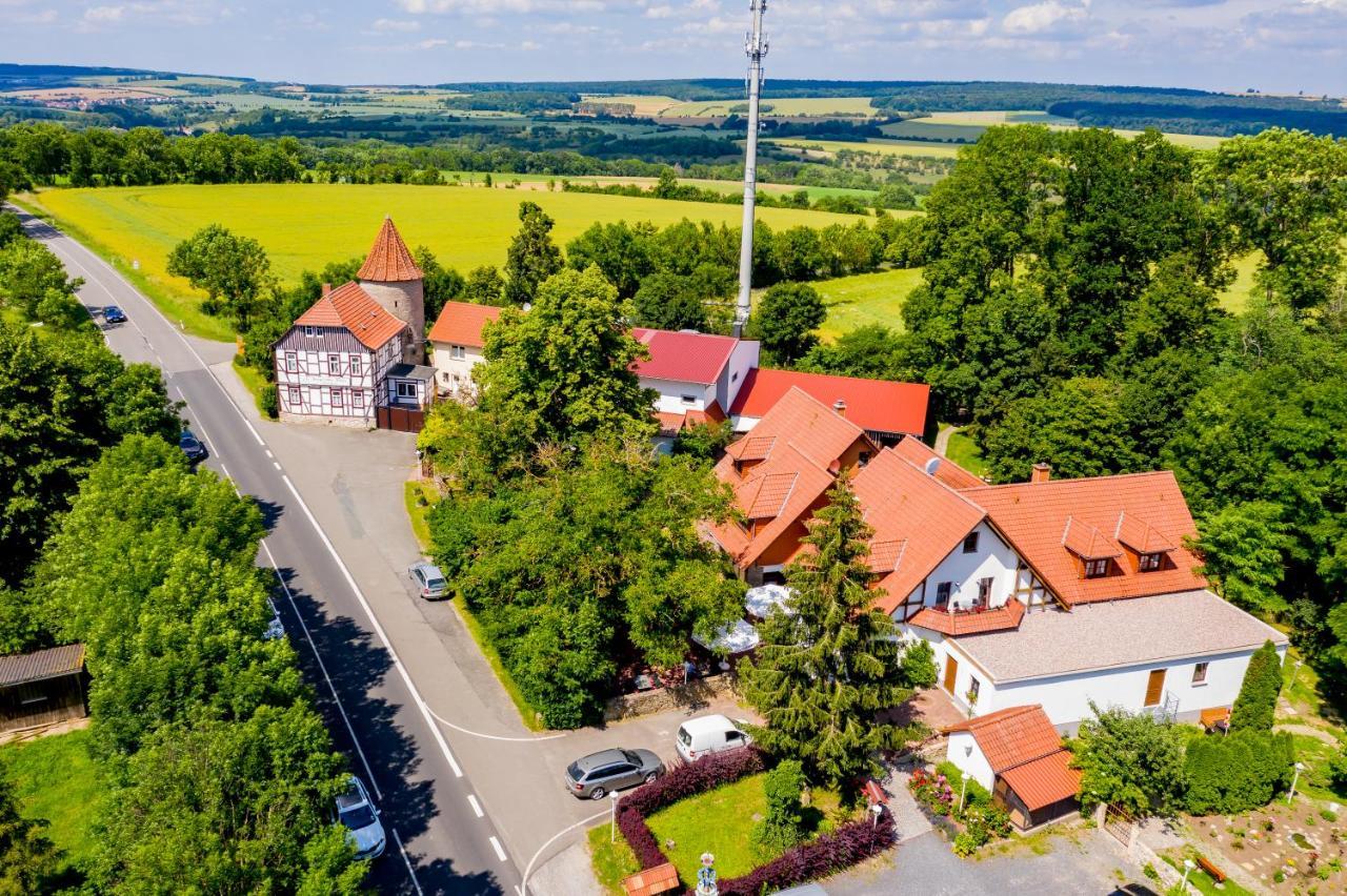 Hotel & Restaurant Lengefelder Warte Anrode Exterior foto
